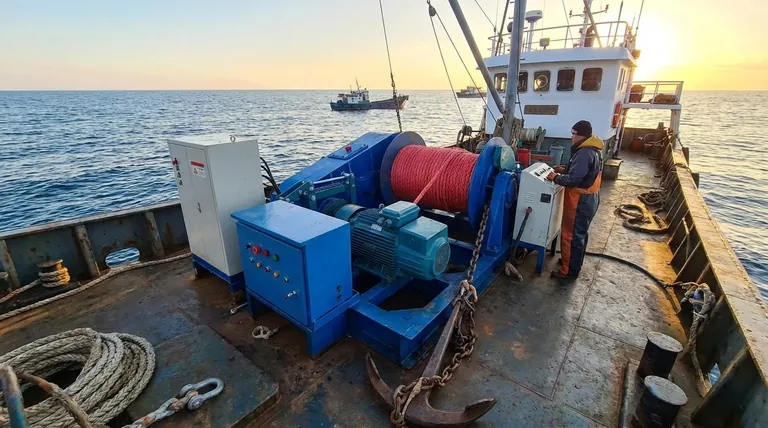 What are some advantages of drum winches? Achieve Superior Anchoring with Simplified Installation & Reliability