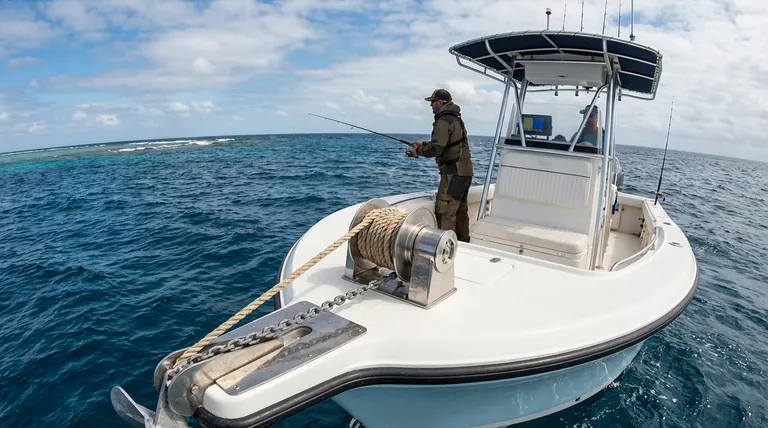 드럼 윈치는 어떤 종류의 보트에 가장 적합하도록 설계되었나요? 30피트 이하의 주말 낚시 보트에 완벽합니다.