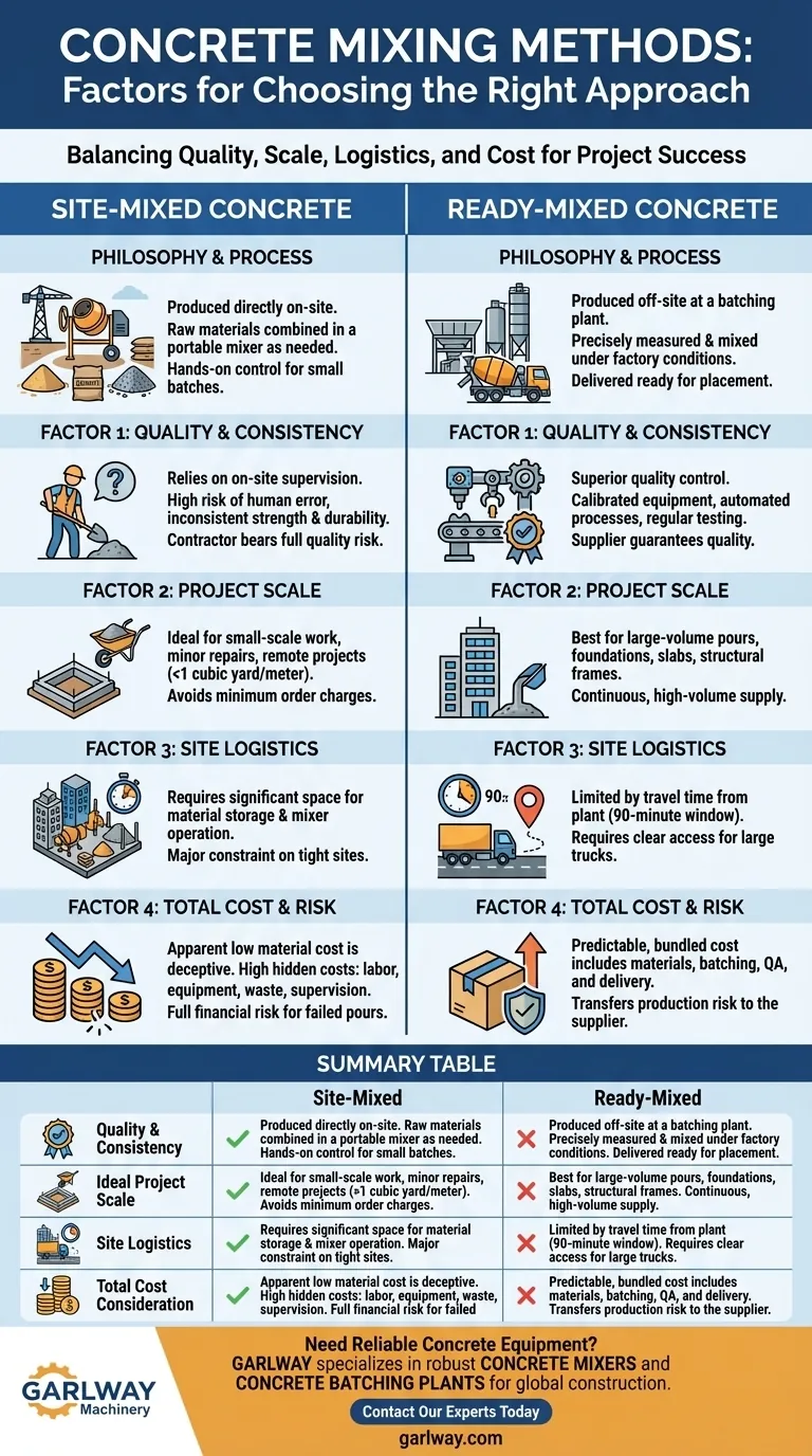 混合方法を選択する際に考慮すべき要素は何ですか？ プロジェクトの成功を最大化するためのガイド ビジュアルガイド