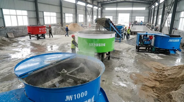 Comment fonctionnent les malaxeurs à cuve ? Maîtrisez le malaxage forcé pour une qualité de béton supérieure