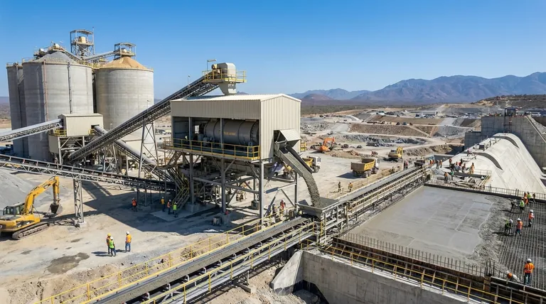 연속 믹서는 무엇이며 언제 사용됩니까? 대량 콘크리트 생산에 이상적