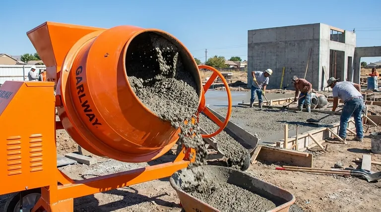 كيف يؤثر ميل خلاطة الأسطوانة الدوارة على الخلط؟ أتقن سر الـ 15 درجة للحصول على مزيج مثالي