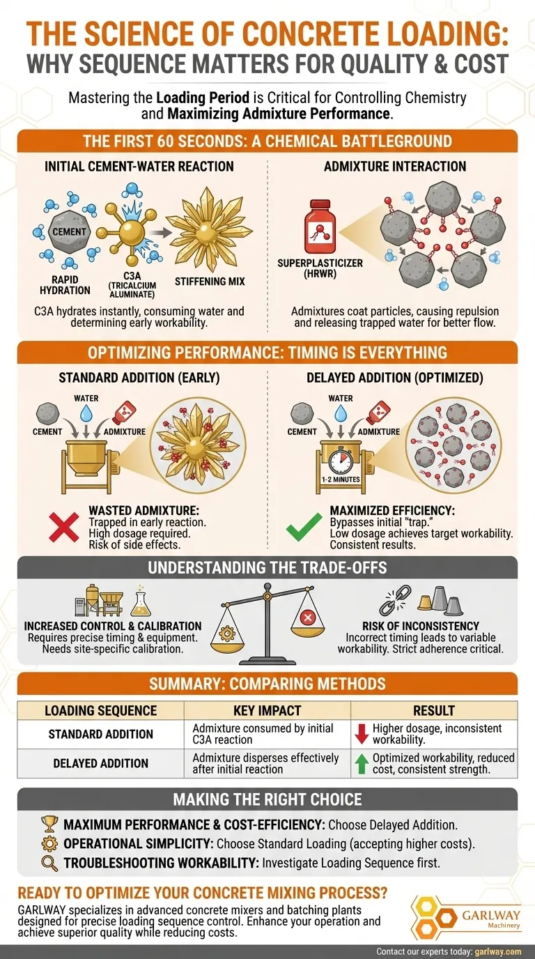 コンクリート混合において、投入期間はなぜ重要なのでしょうか？より強力なコンクリートのために化学をマスターしましょう ビジュアルガイド