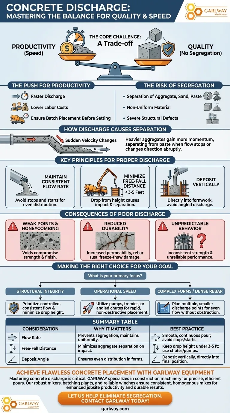 콘크리트 타설 시 고려해야 할 사항은 무엇인가요? 타설 품질과 속도를 모두 확보하세요. 시각적 가이드