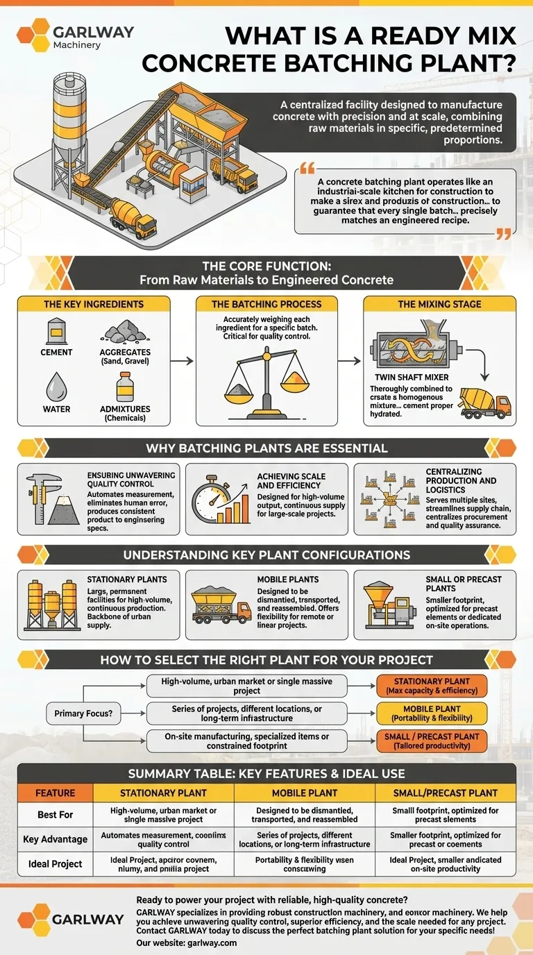 Что такое завод по производству товарного бетона? Двигатель современного строительства Визуальное руководство