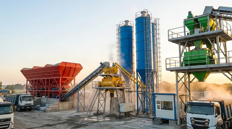레디믹스 콘크리트 플랜트에는 어떤 시스템이 포함되나요? 6가지 핵심 시스템 가이드