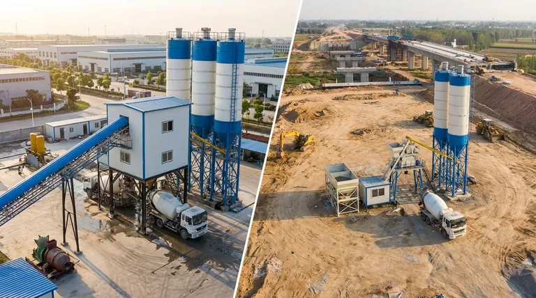 사용 용도에 따라 RMC 플랜트는 어떻게 분류됩니까? 건설 프로젝트에 적합한 플랜트를 찾아보세요.