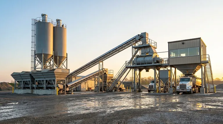 상업용 콘크리트 배치 플랜트의 주요 구성 요소는 무엇인가요? 핵심 시스템 가이드