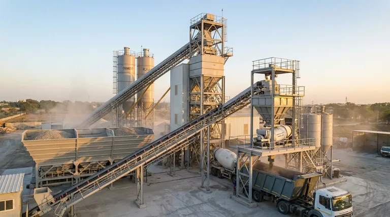 콘크리트 혼합 설비에서 계량 시스템의 역할은 무엇인가요? 품질 보장 및 비용 절감