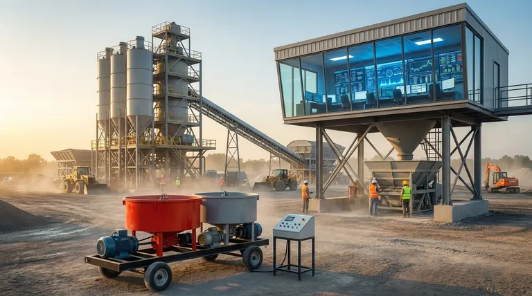 콘크리트 생산 설비의 제어 시스템은 어떻게 다릅니까? 설비 규모 및 효율 목표에 맞춰 선택하세요.