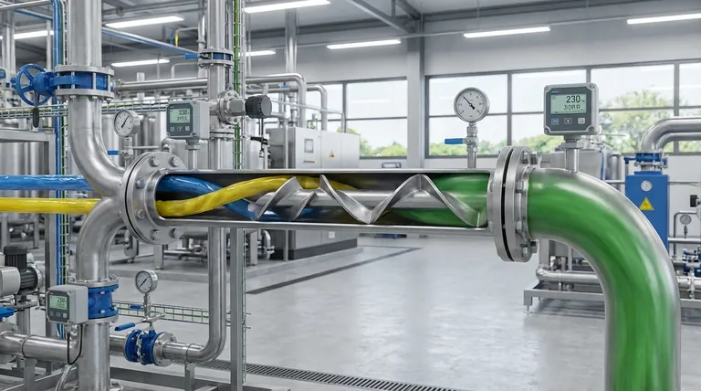 정적 믹서의 장점은 무엇인가요? 공정을 위한 효율적이고 연속적인 혼합 달성