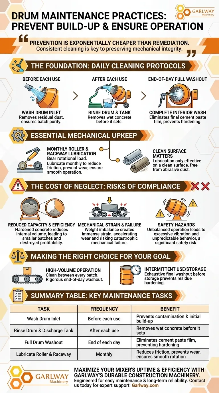 빌드업을 방지하는 드럼 유지 관리 방법은 무엇인가요? 원활한 작동 및 수명 연장 보장 시각적 가이드