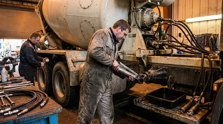 ¿Qué otras tareas de mantenimiento son importantes para los camiones hormigonera? Evite tiempos de inactividad costosos y garantice la seguridad