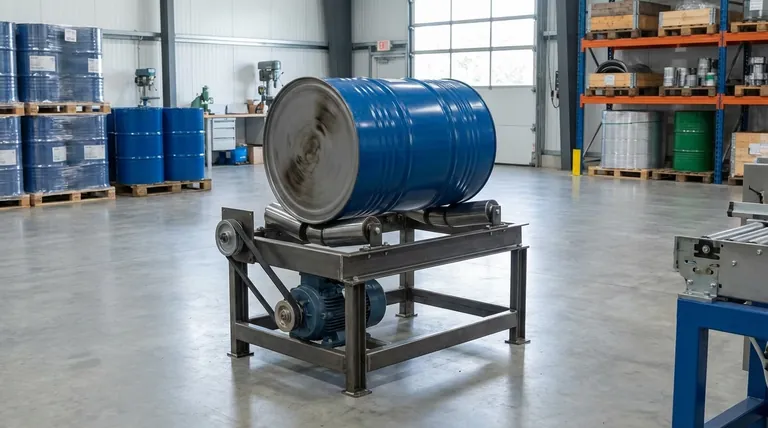 55갤런 드럼 롤러는 어떻게 작동하나요? 안전하고 밀폐된 혼합 가이드