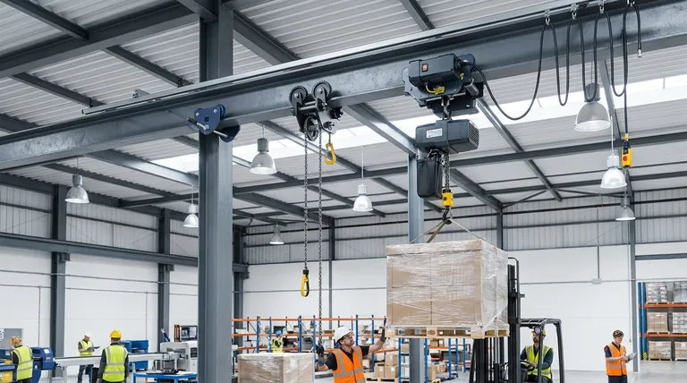 전동 호이스트에 사용되는 트롤리 종류는 무엇인가요? 호이스트에 맞는 트롤리 선택하기