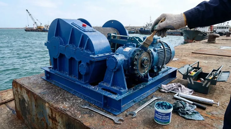 كيف تتم صيانة رافعة المرساة بشكل صحيح؟ إتقان بروتوكول التفكيك والتزييت الأساسي