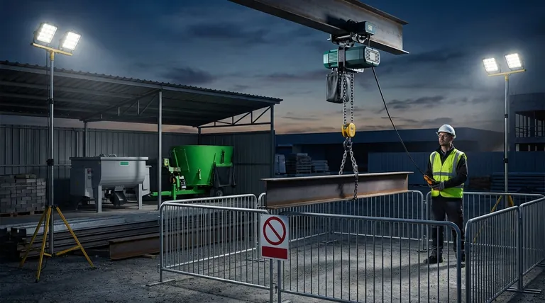 호이스트의 적재 용량 준수가 중요한 이유는 무엇인가요? 치명적인 고장 방지 및 안전 보장