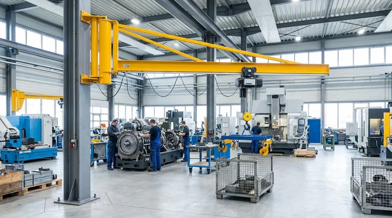 벽걸이식 지브 크레인은 어떻게 작동하나요? 효율적인 리프팅으로 바닥 공간을 최대한 활용하세요.