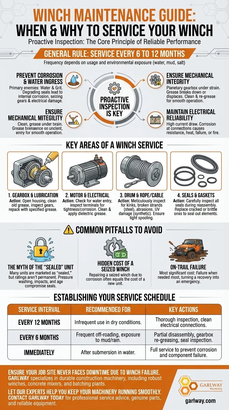윈치는 얼마나 자주 점검해야 하나요? 안정적인 성능을 위한 사전 예방 가이드 시각적 가이드