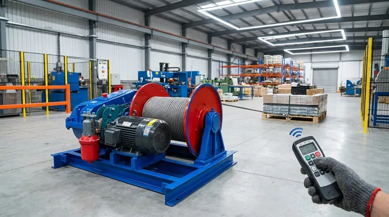 Welche Vorteile bieten elektrische Winden in Bezug auf die Steuerung? Erzielen Sie unübertroffene Präzision und Sicherheit