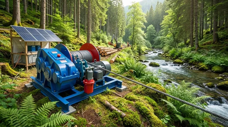 Quels sont les avantages environnementaux de l'utilisation des treuils électriques ? Réduire la pollution sur site et améliorer l'efficacité