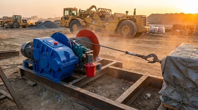 Quel type de système d'engrenage est généralement utilisé dans les treuils hydrauliques ? Engrenages planétaires pour un couple maximal