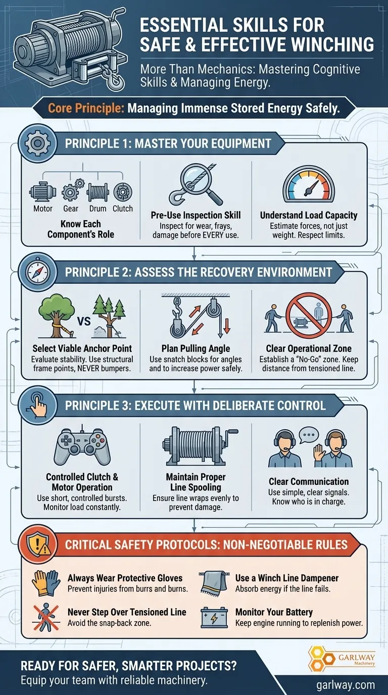 Quais são as habilidades importantes ao usar um guincho? Domine a Arte da Recuperação Segura e Eficaz Guia Visual