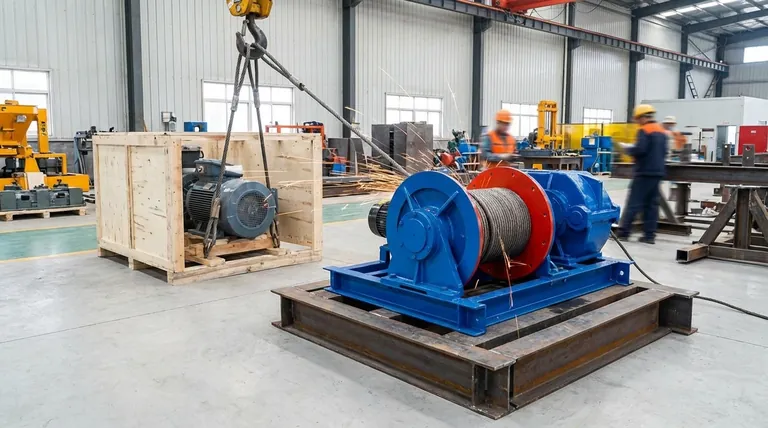 电动绞盘提供哪些性能特点?解锁精准动力与控制