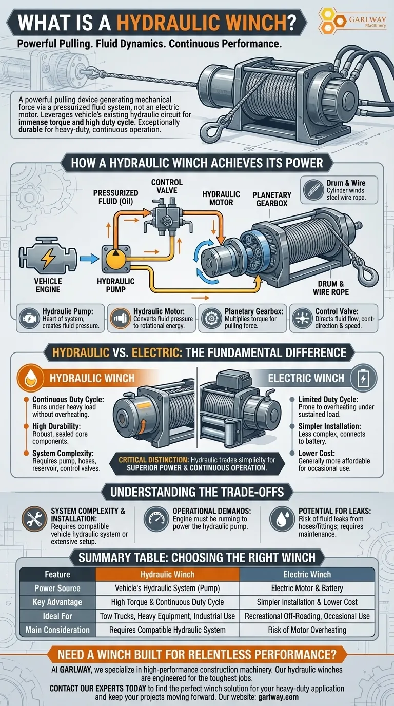 什么是液压绞车？连续重载拉力终极指南 图解指南