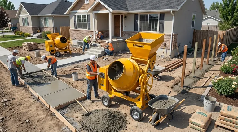 ما هي أنواع المشاريع التي تناسب خلاطات الخرسانة المحمولة؟ مثالية لمشاريع الأعمال اليدوية والبناء على نطاق صغير