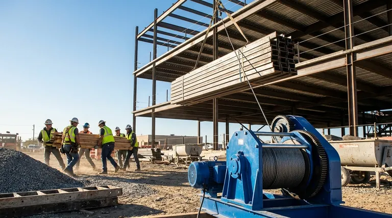 윈치 기계가 인력보다 비용 효율적인 이유는 무엇인가요? 비용 절감 및 효율성 향상