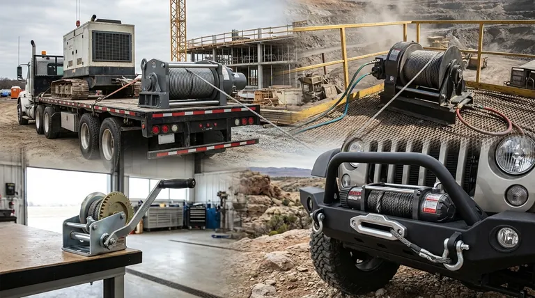 다양한 리프팅 요구에 맞는 윈치 기계에는 어떤 종류가 있습니까? 완벽한 짝을 여기서 찾아보세요.