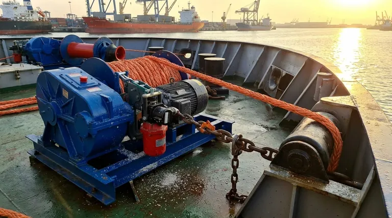 계류 작업 시 윈치 장비와 함께 자주 필요한 추가 장비는 무엇입니까? 전체 시스템 안내서