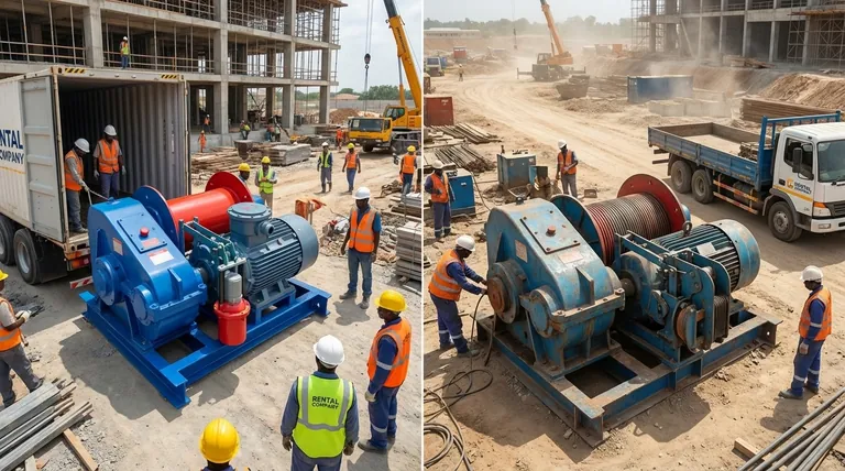 ウインチ機械のレンタルと購入のメリットは何ですか? プロジェクトの柔軟性を最大化し、資本を節約する