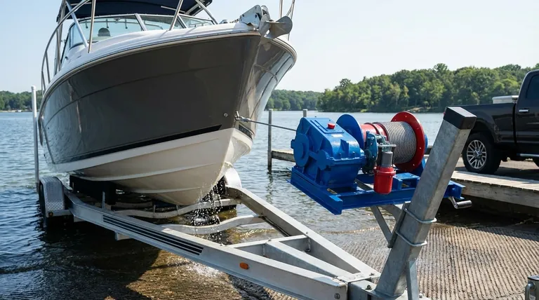 Quel est le but des câbles de treuil sur une remorque de bateau ? Assurer un chargement de bateau sûr et sans dommages