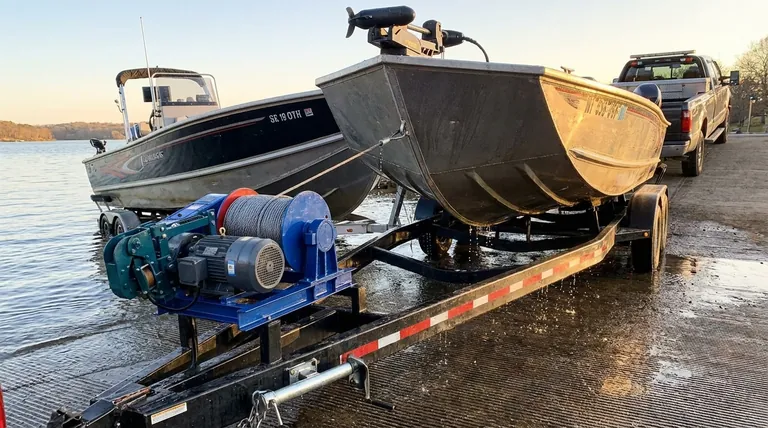 ما هما النوعان الرئيسيان من الرافعات لقوارب المقطورات؟ دليل مقارنة بين اليدوية والكهربائية