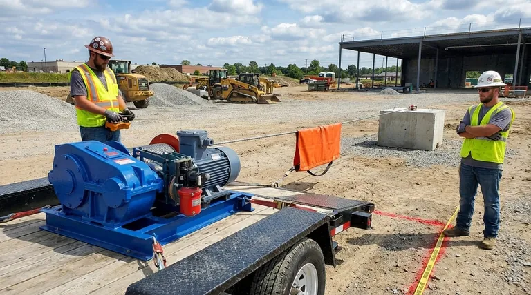 ¿Qué reglas de seguridad se deben seguir al usar un cabrestante? Una guía para operaciones seguras y eficientes