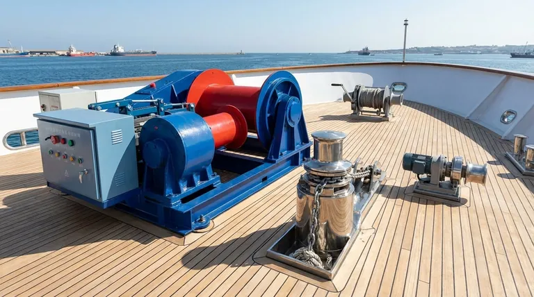 アンカーウインチの種類は?ボートに最適な動力とデザインを選びましょう