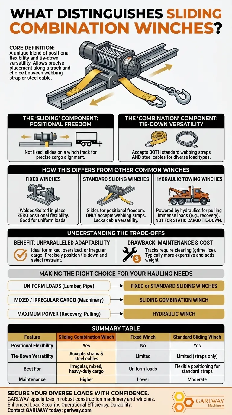 ما الذي يميز رافعات الجمع المنزلقة عن الأنواع الأخرى؟ افتح مرونة لا مثيل لها في تأمين البضائع دليل مرئي