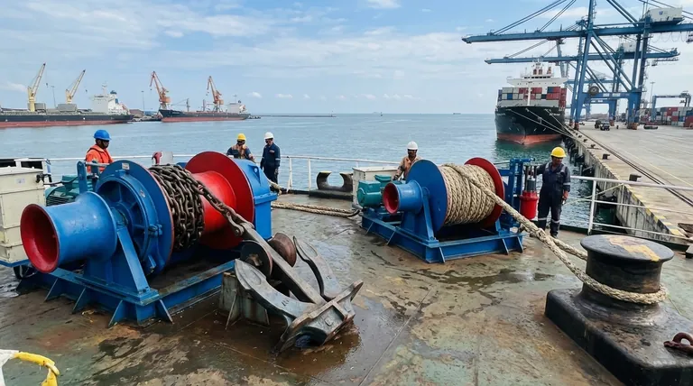앵커 윈들리스와 계류 윈치의 차이점은 무엇인가요? 선박 장비 필수 가이드
