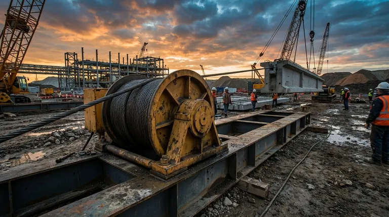 딥 프로파일 윈치는 무엇에 가장 적합합니까? 산업용 중장비 리프팅을 위한 탁월한 파워