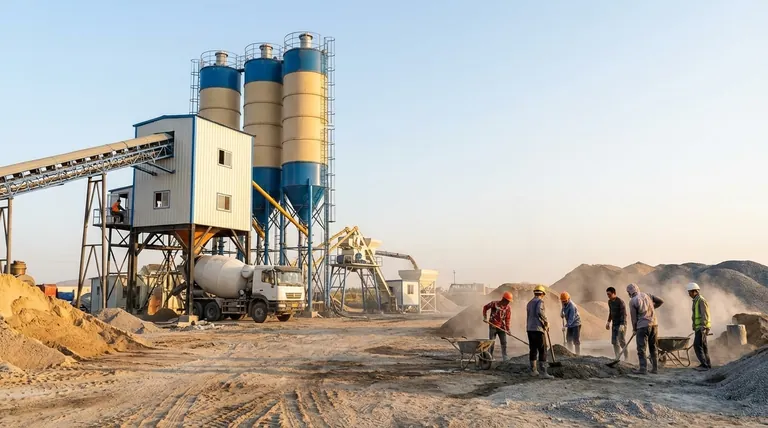 시멘트 믹서 사용이 인적 자본 비용을 어떻게 절감합니까? 효율적인 노동 자동화로 수익 증대