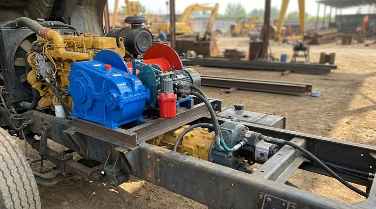 液压绞车通常由什么提供动力？利用您车辆的发动机以获得最大扭矩