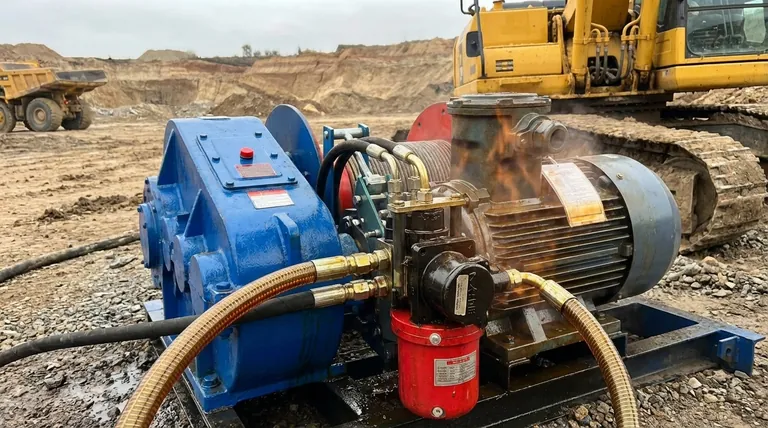 油圧ウインチにおける作動油の役割は何ですか?それはヘビーデューティーな牽引力の生命線です。