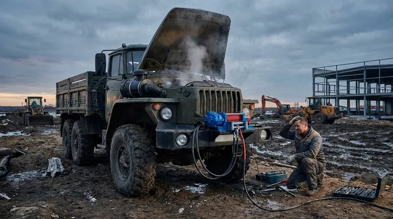 Quais são as desvantagens dos guinchos hidráulicos em termos de operação? Dependência do motor e exigências de manutenção