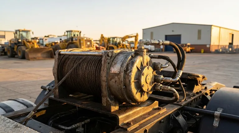 ما هي أنواع المحركات المستخدمة في الرافعات الساحبة؟ اختر المحرك المناسب لعملك