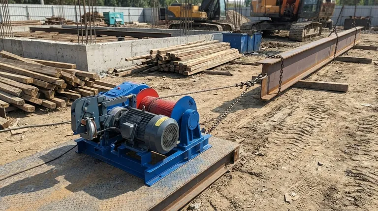 ما هي التطبيقات الأخرى لرافعات السحب بخلاف استعادة المركبات؟ قوة متعددة الاستخدامات للأرض والبناء