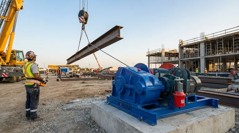 무거운 물건을 들어 올릴 때 전동 윈치의 이점은 무엇인가요? 안전 및 효율성 향상