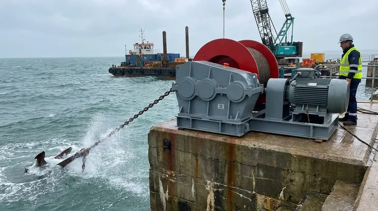 윈드라스 용량 계산 방법? 안전하고 효율적인 앵커 인양 보장