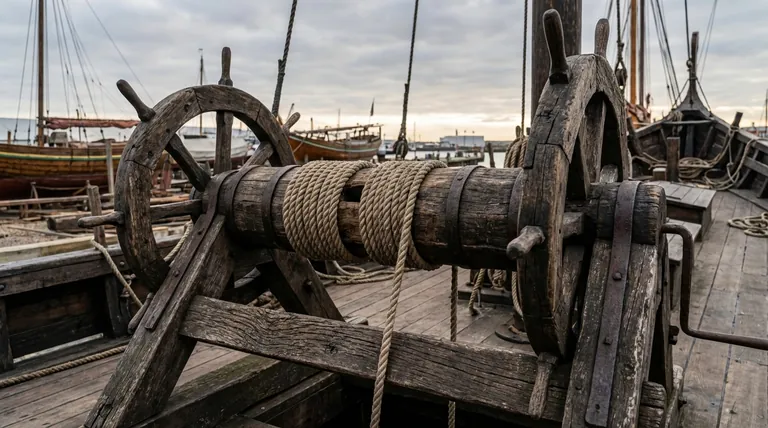 ما هو أصل مصطلح "الرافعة"؟ كشف الآليات القديمة لـ "عمود اللف"